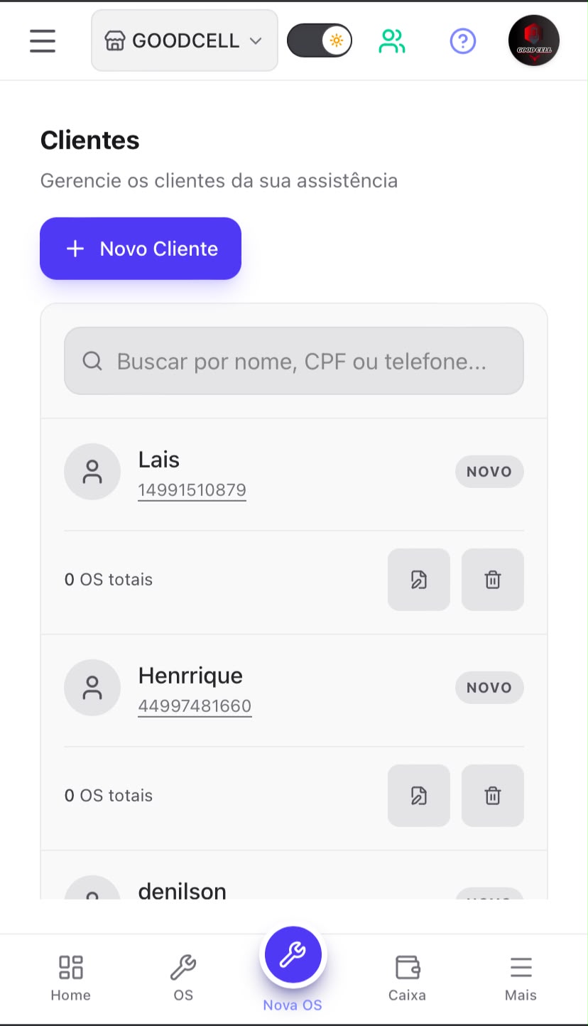 OS em PDF